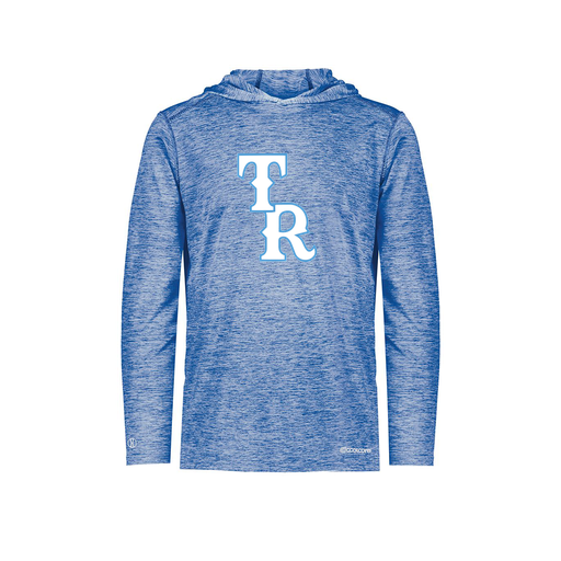 [FOLHCGRY-AS-LOGO2] Decker Men's Charge Hoodie (Adult S, Royal, Logo 2)