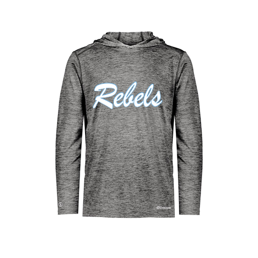 [FOLHCGBK-YS-LOGO1] Decker Youth Charge Hoodie (Youth S, Black, Logo 1)